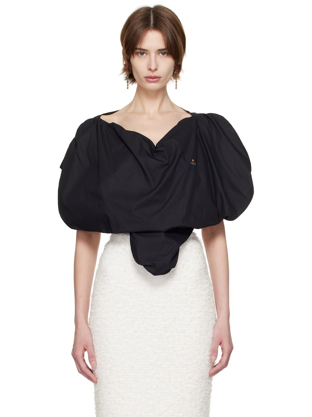 Black Heart Blouse - 1