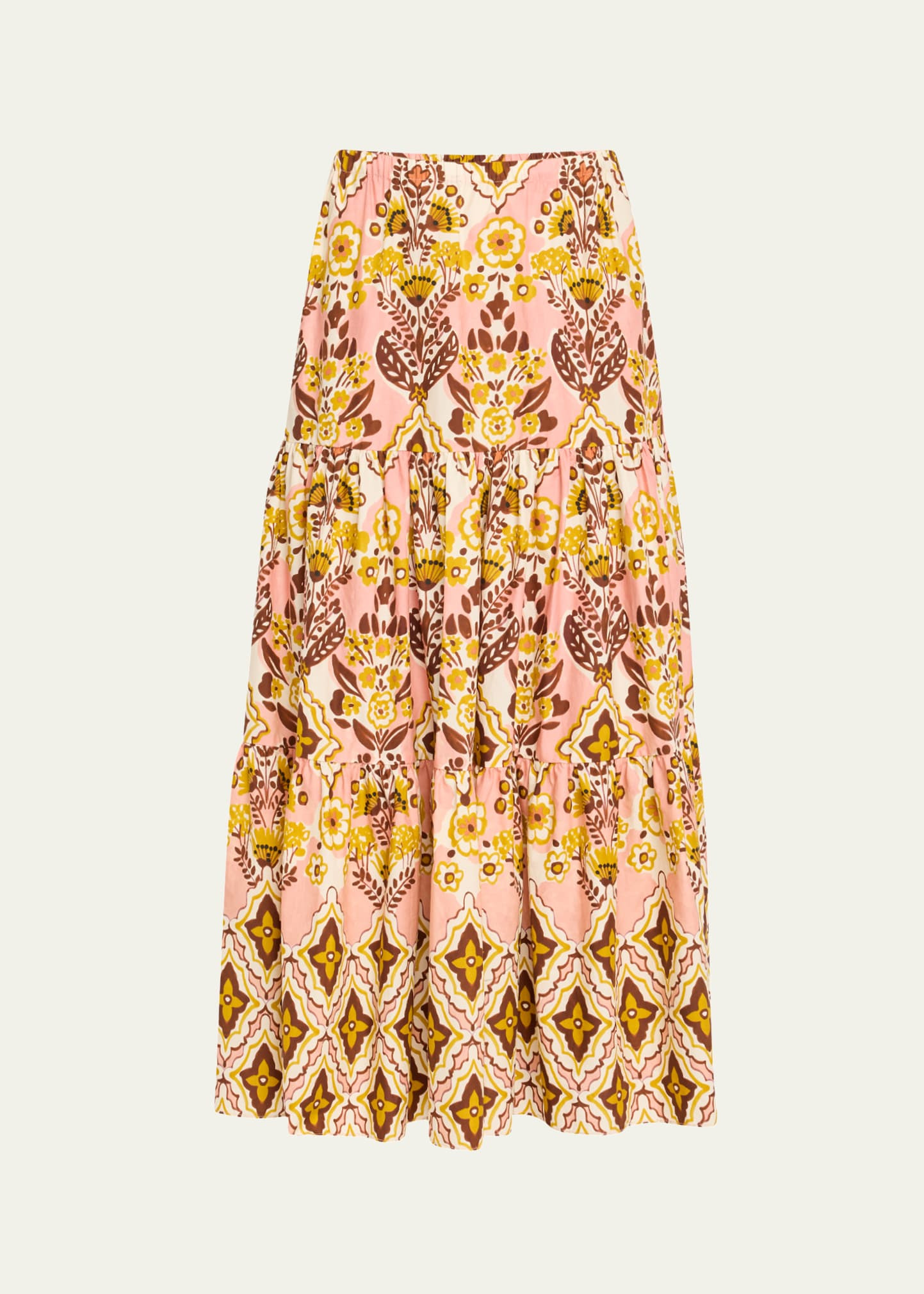 Melanie Tiered Maxi Skirt - 1