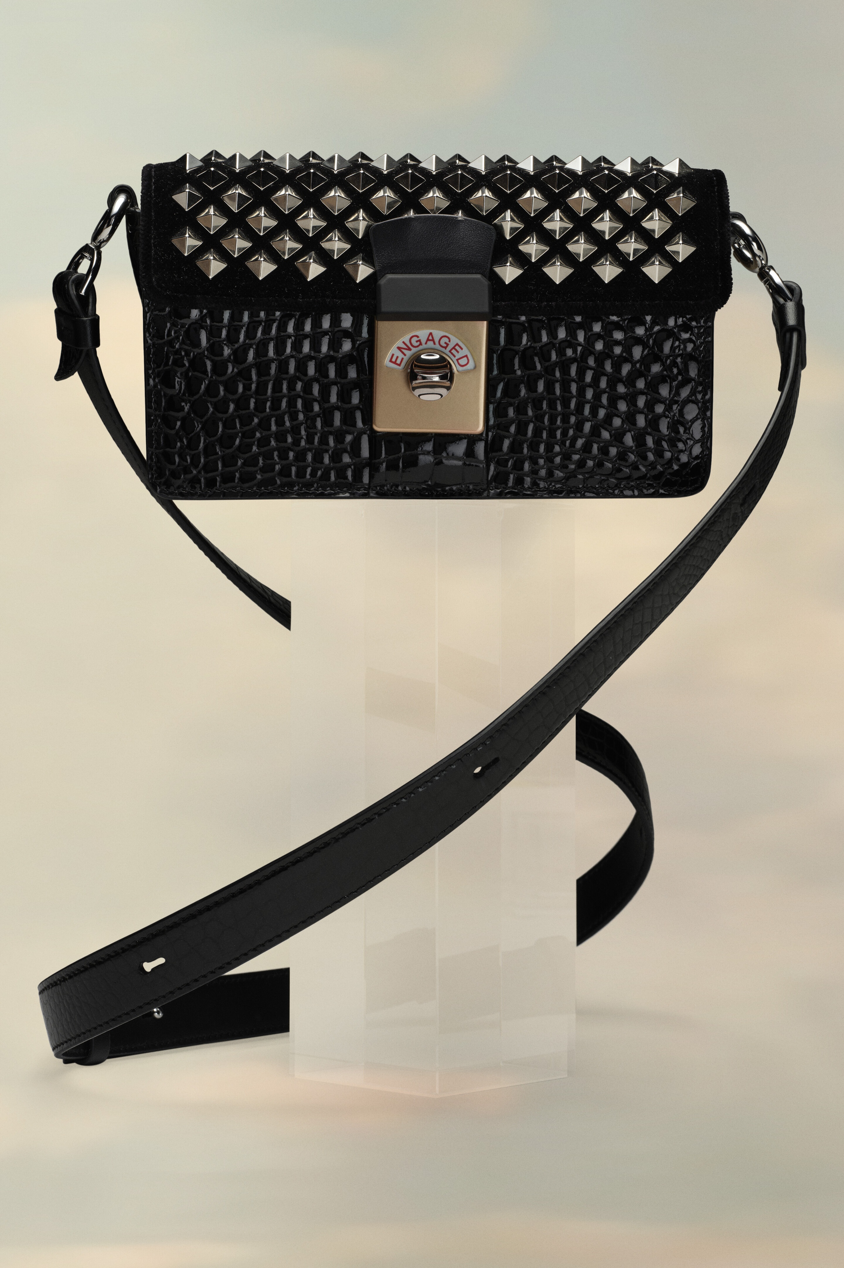 Maison Margiela NewLockハンドバッグ Maison Margiela (メゾン マルジェラ) - NEW LOCK SQUARE