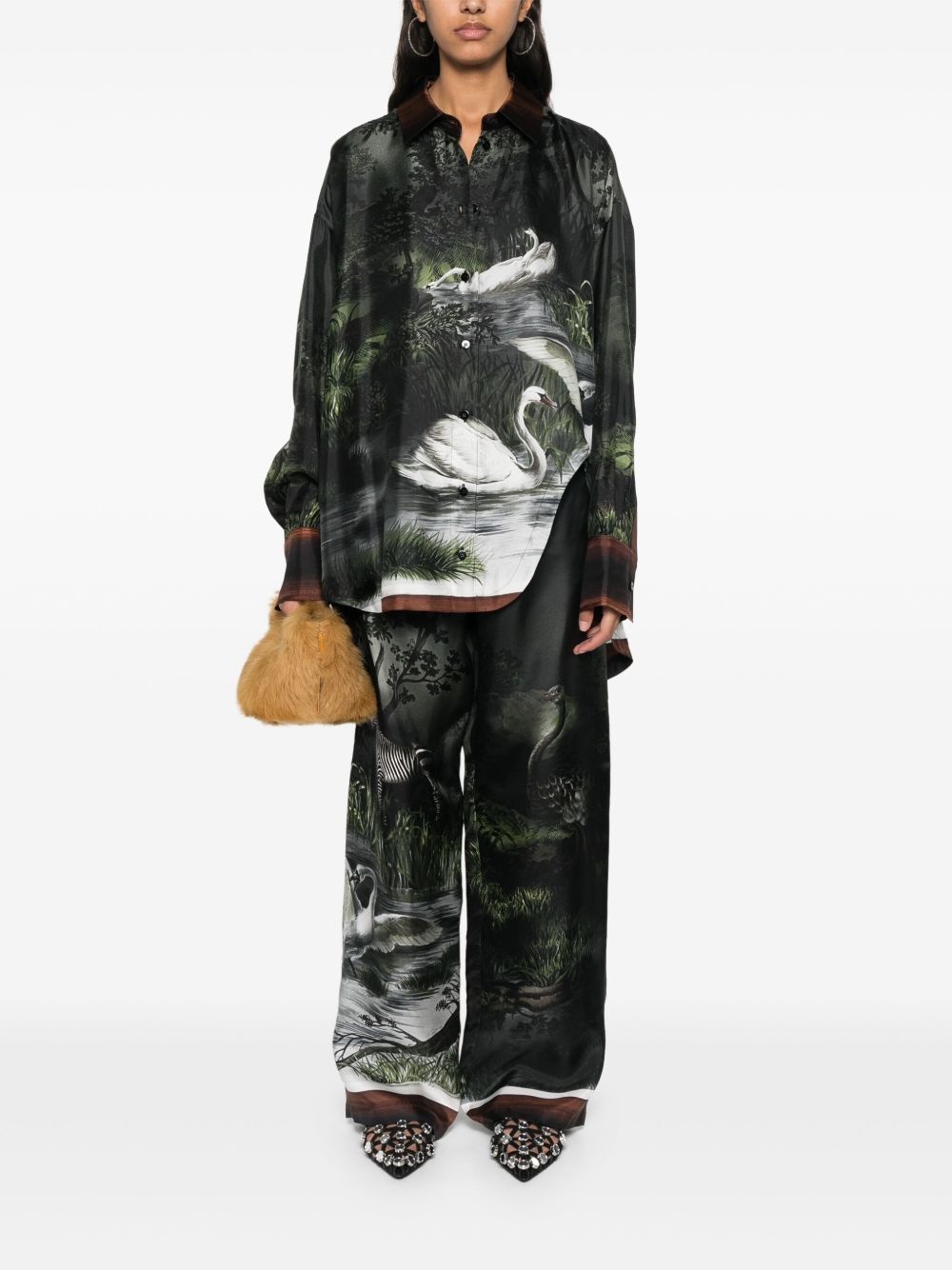 printed trousers - 2