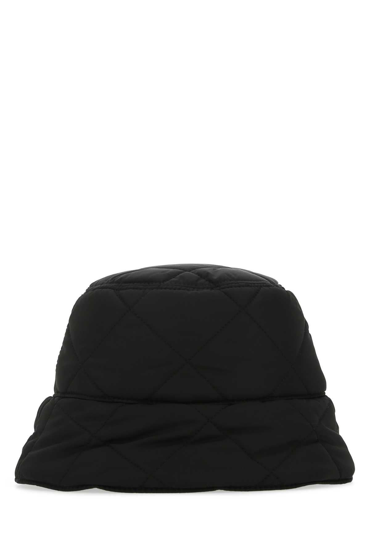Stella Mccartney Women Black Nylon Hat - 3