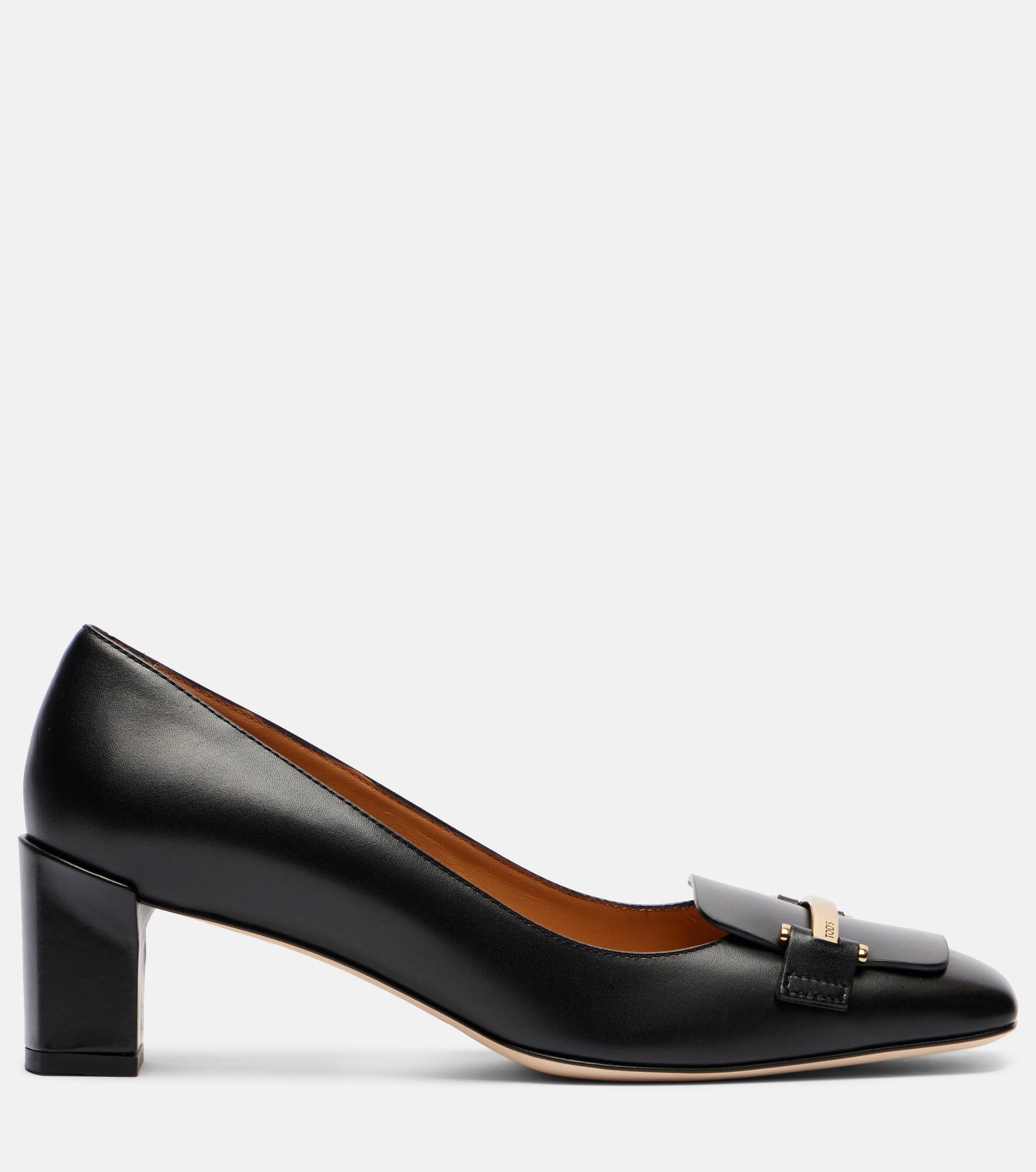 Barretta leather pumps - 4