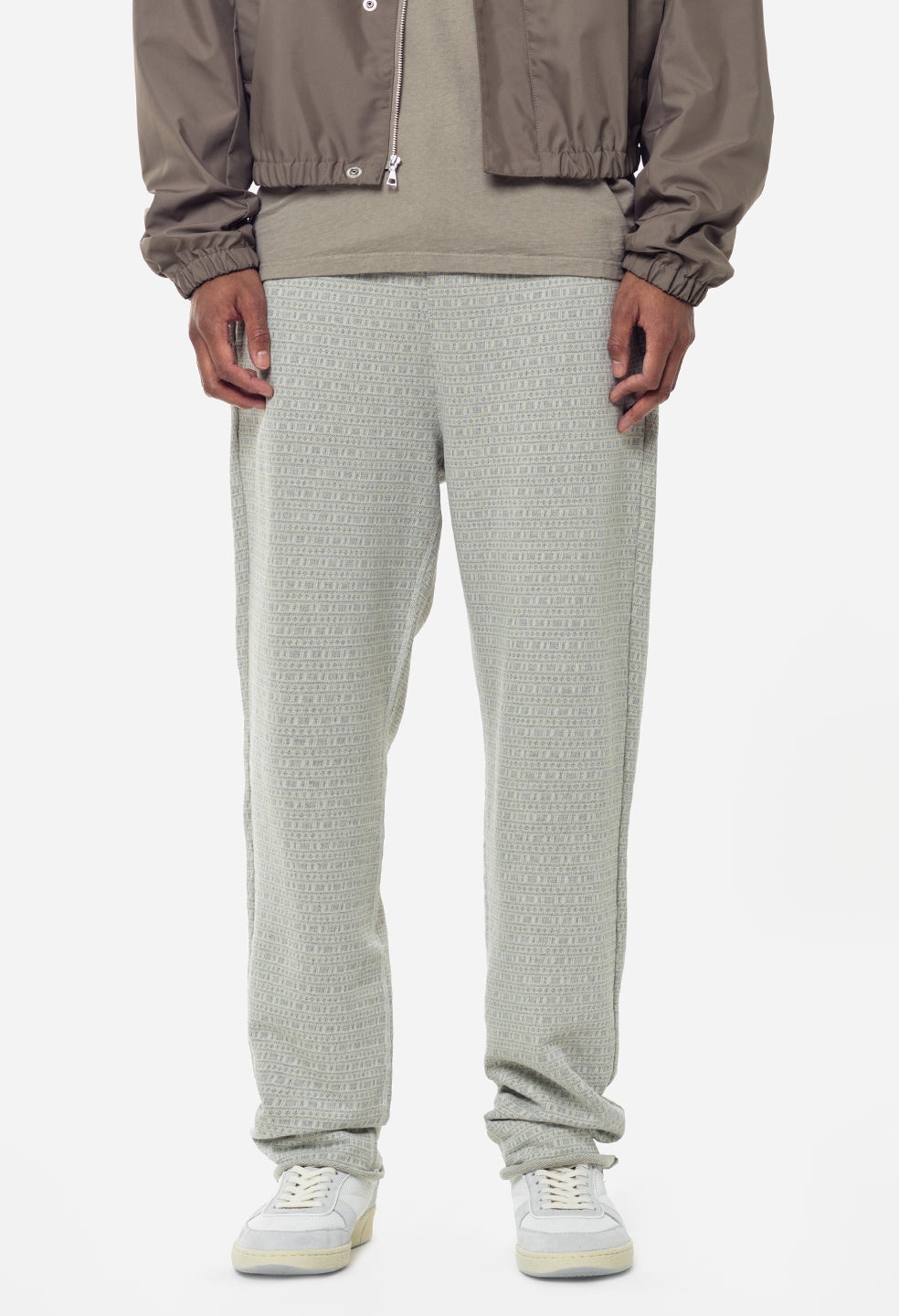 RAW EDGE JACQUARD SWEATS - 2