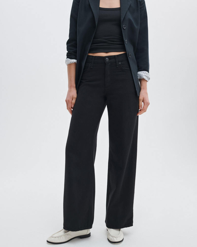 rag & bone Andi Wide-Leg Jeans
Featherweight in Black outlook