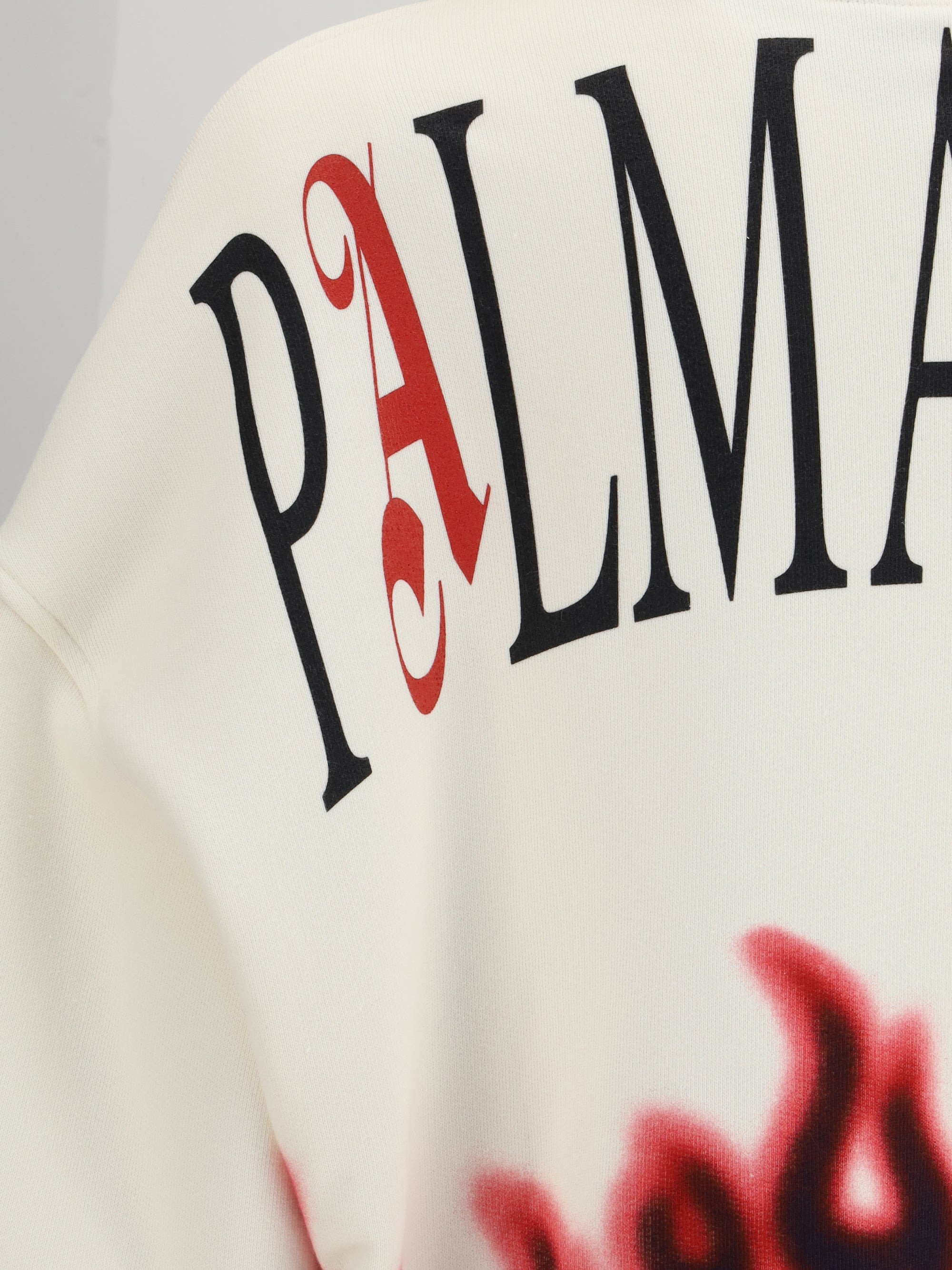 Palm Angels Men Flames Hoodie - 4