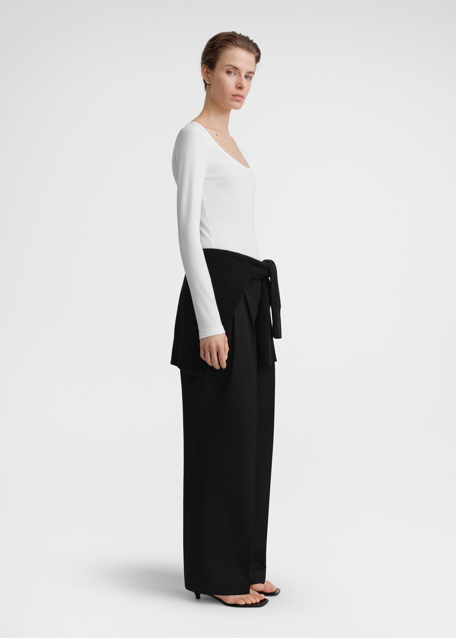 Classic rib top white - 3