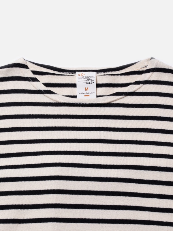 Charles Sailor Stripe Offwhite/black - 5