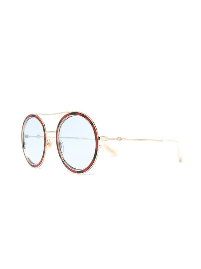 GUCCI round-frame tinted sunglasses outlook