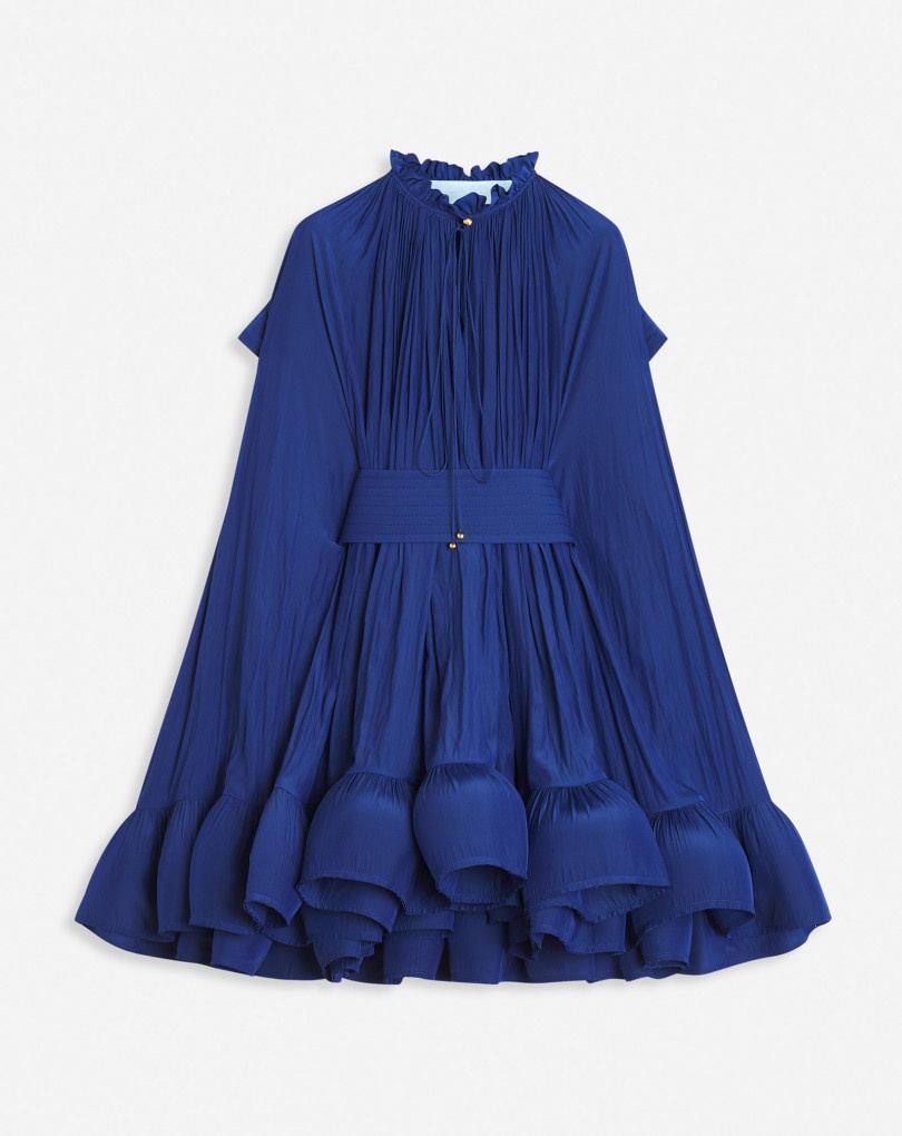 SHORT CHARMEUSE DRESS - 1