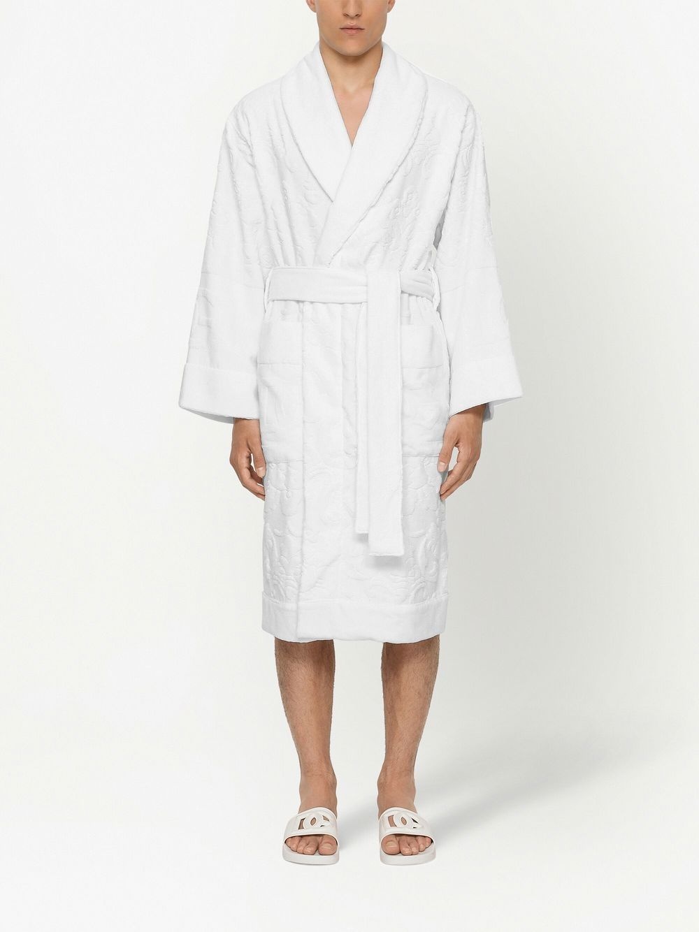 long sleeve bathrobe - 4