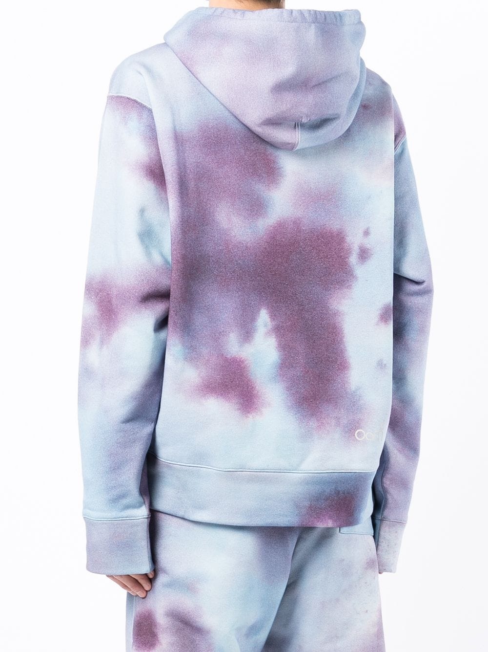 tie-dye long-sleeve hoodie - 4