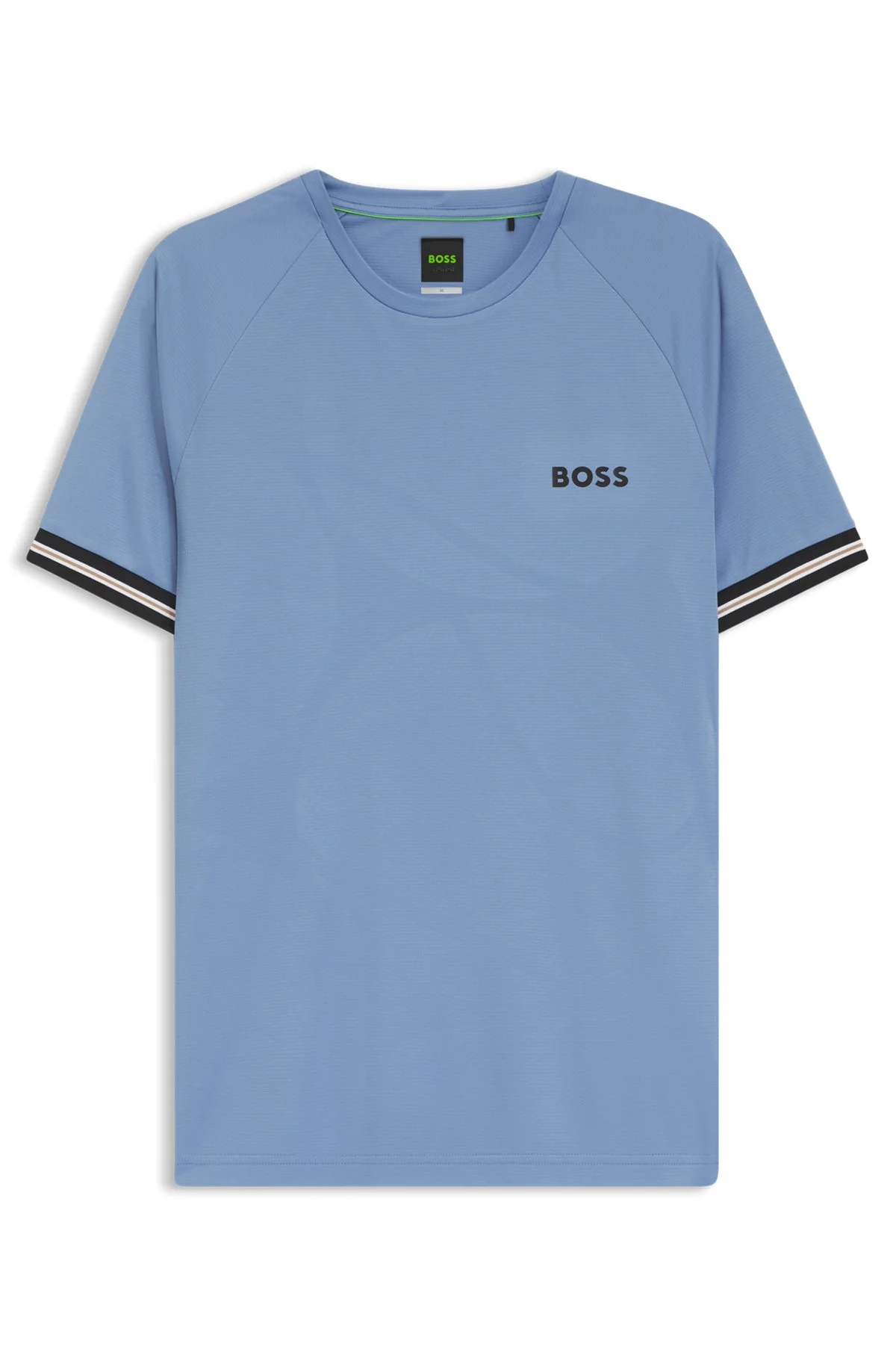 ACTIVE SLIM-FIT T-SHIRT WITH TENNIS-BALL EMBOSSING - 1