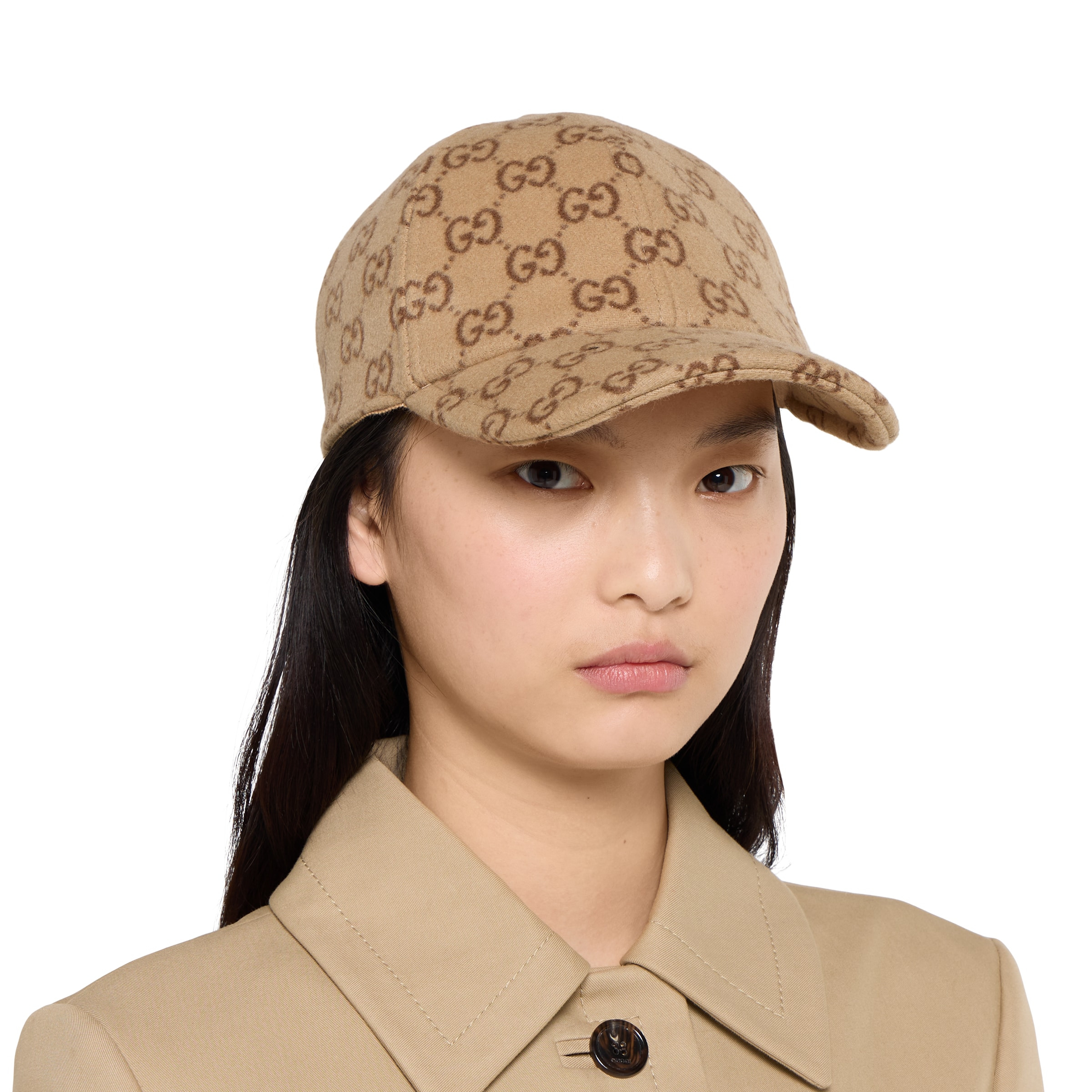 GG wool baseball hat - 3