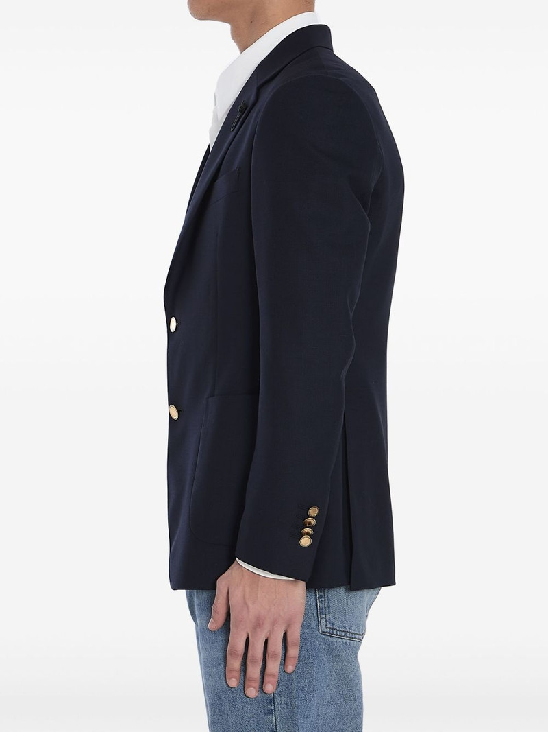 single-breasted silk blazer 3