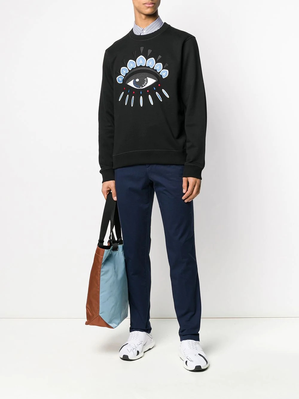 embroidered Eye sweatshirt - 2