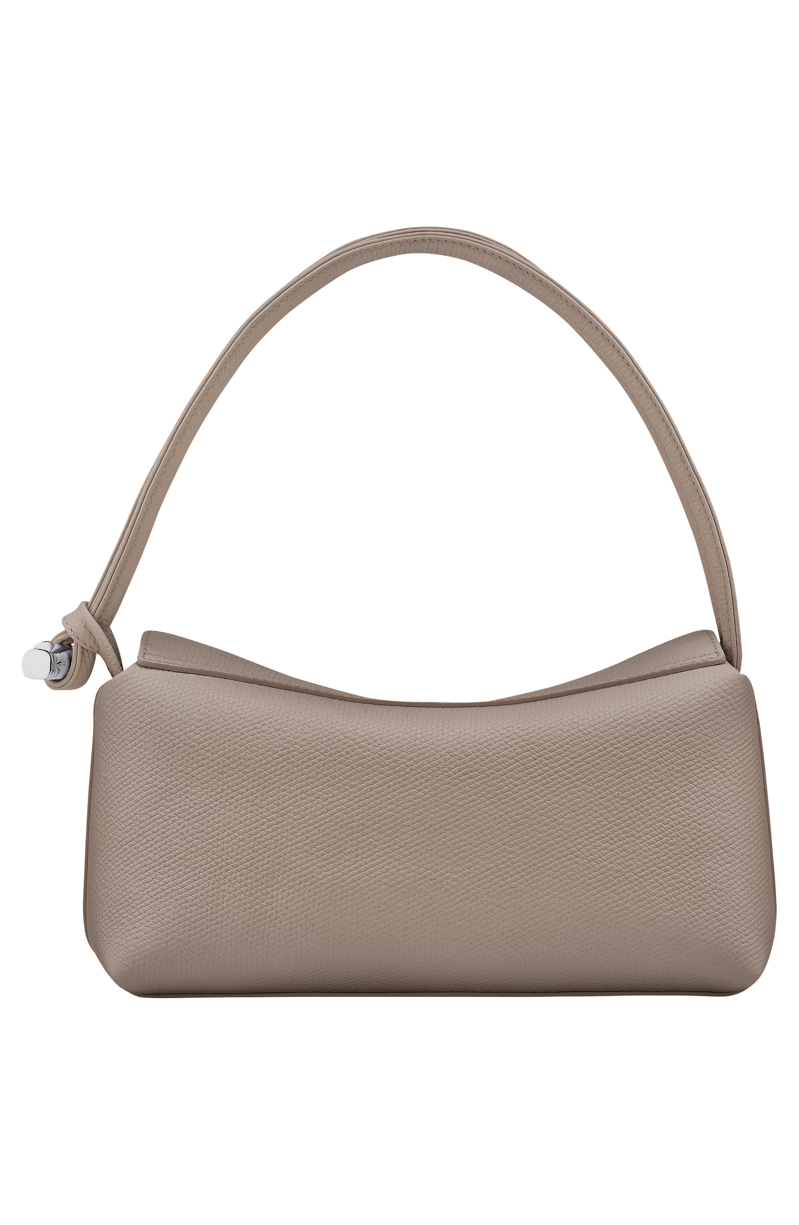 Longchamp Le Roseau East/West Leather Shoulder Bag in Clay at Nordstrom - 3