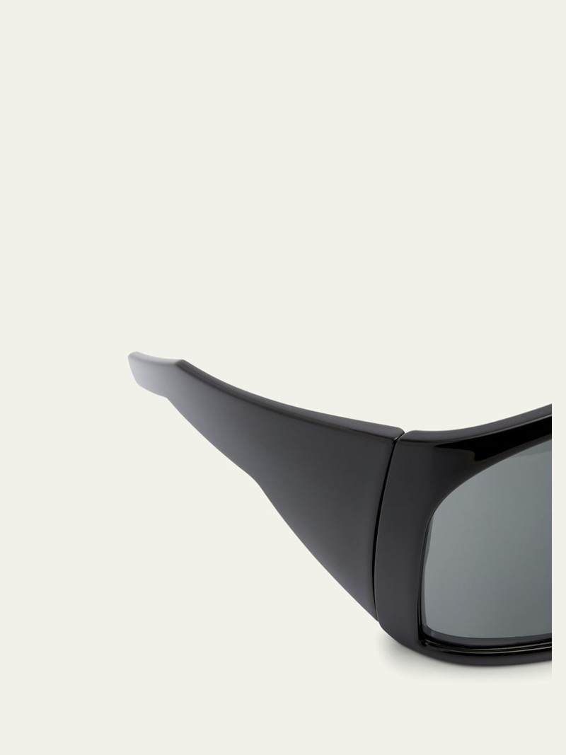 Men's Kriester Acetate Shield Sunglasses 4