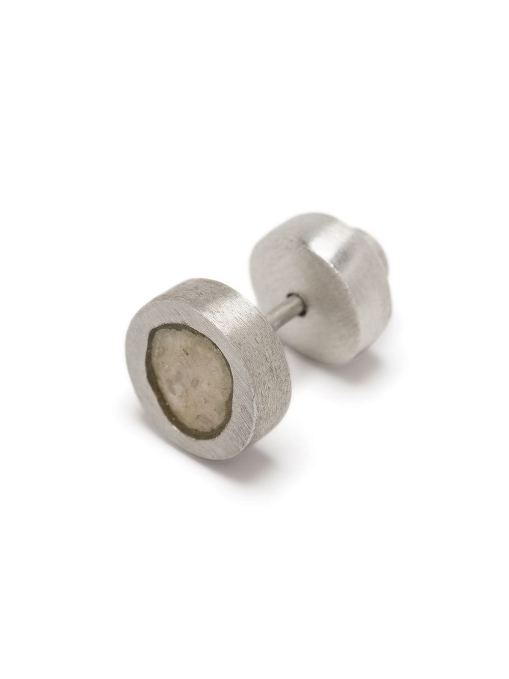 diamond-encrusted single earring - 3