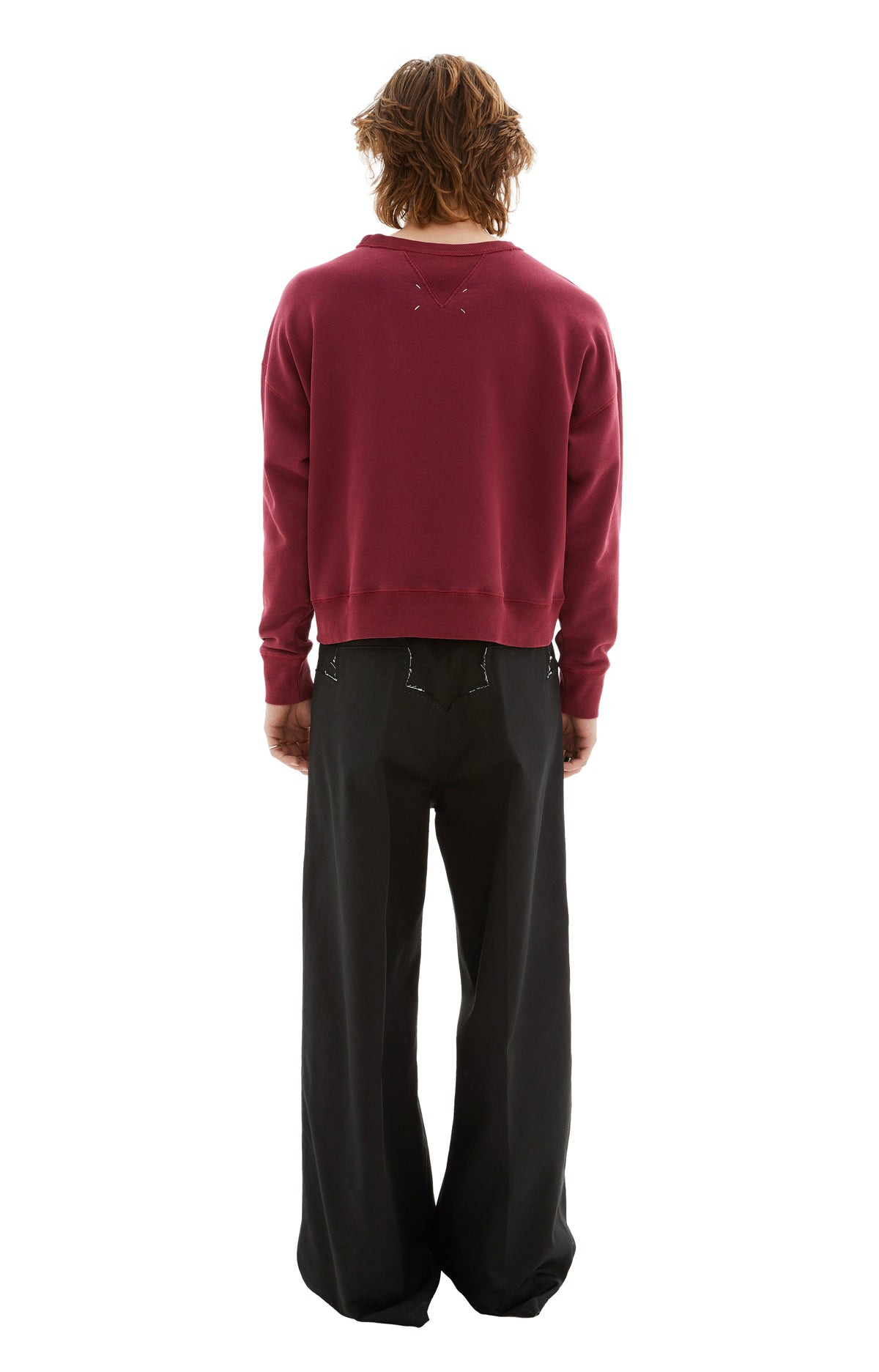 MM CREWNECK SWEATSHIRT (BORDEAUX) - 4