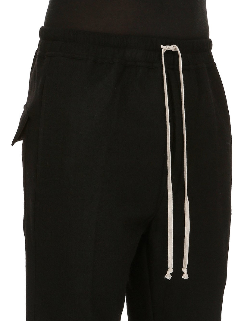 straight-leg wool track pants 4