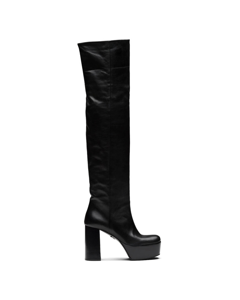 Prada Leather boots outlook