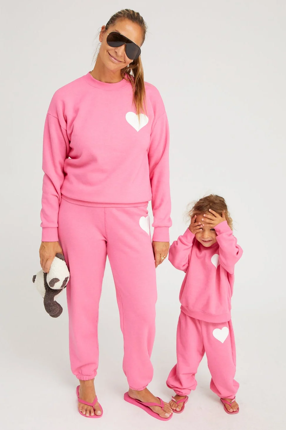 PEONY HEART SWEATSHIRT - 1