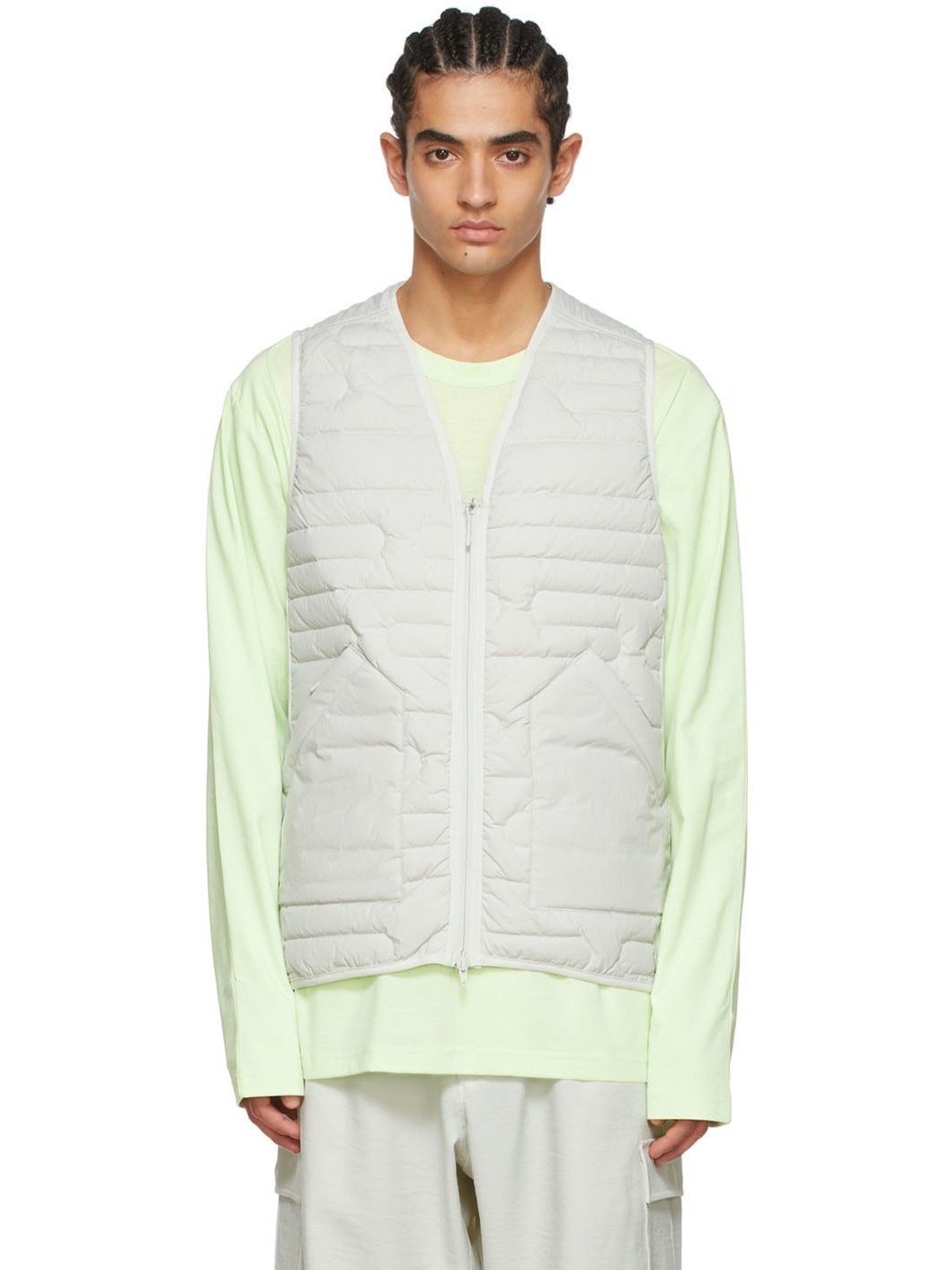 Gray Cloud Vest - 1