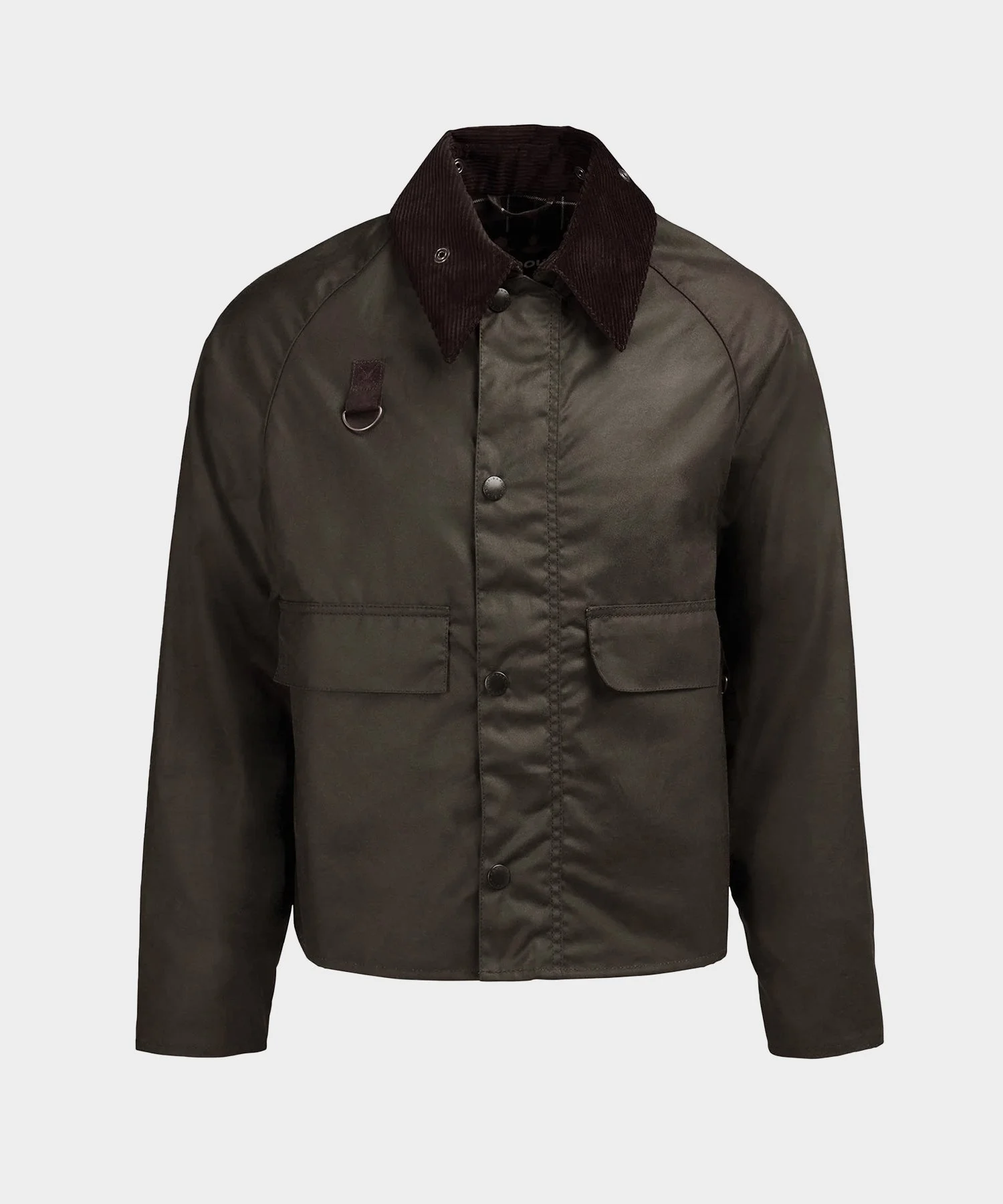 Barbour Spey Wax Jacket in Olive - 1