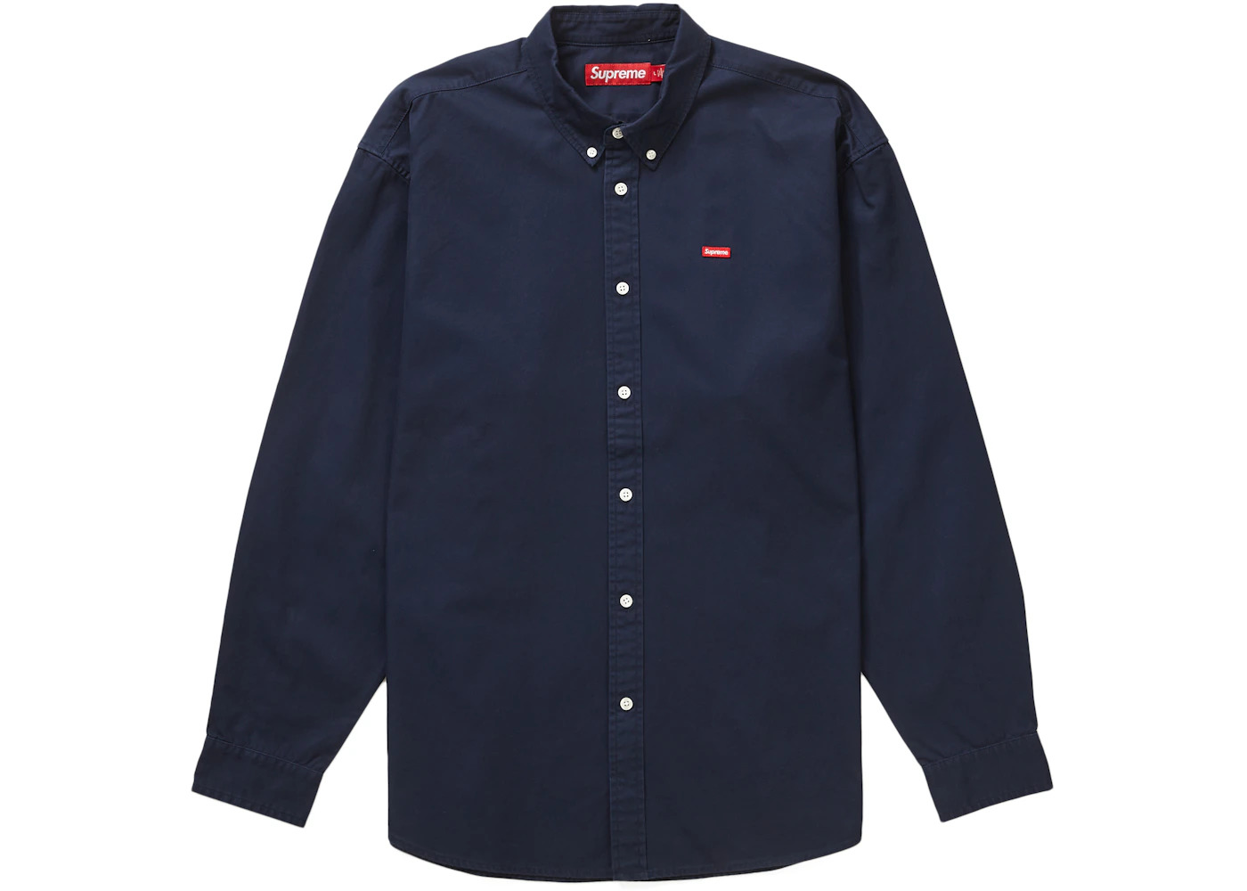 Supreme Small Box Shirt Navy - 1
