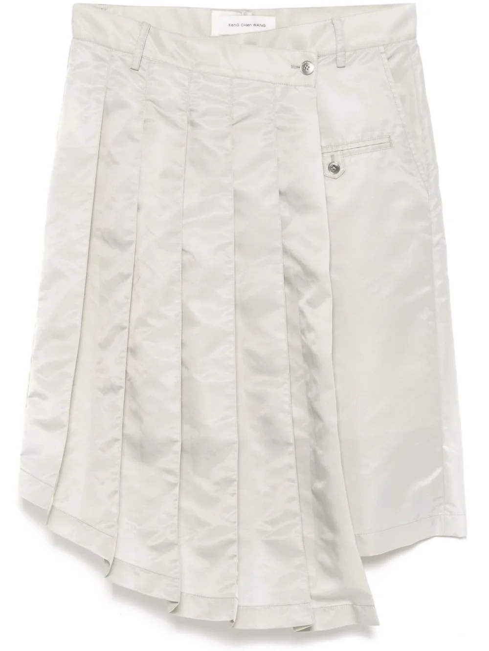 pleat detailing skirt - 1