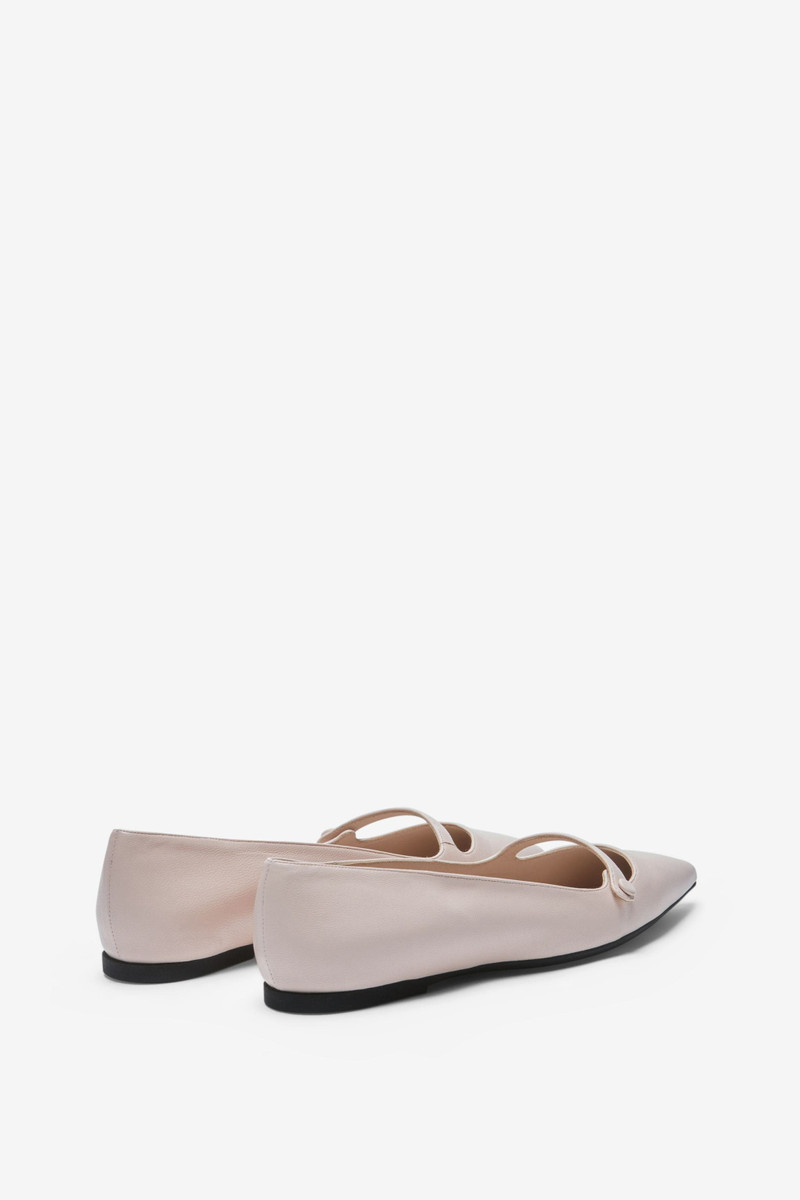N°21 LEATHER BALLET PUMPS outlook