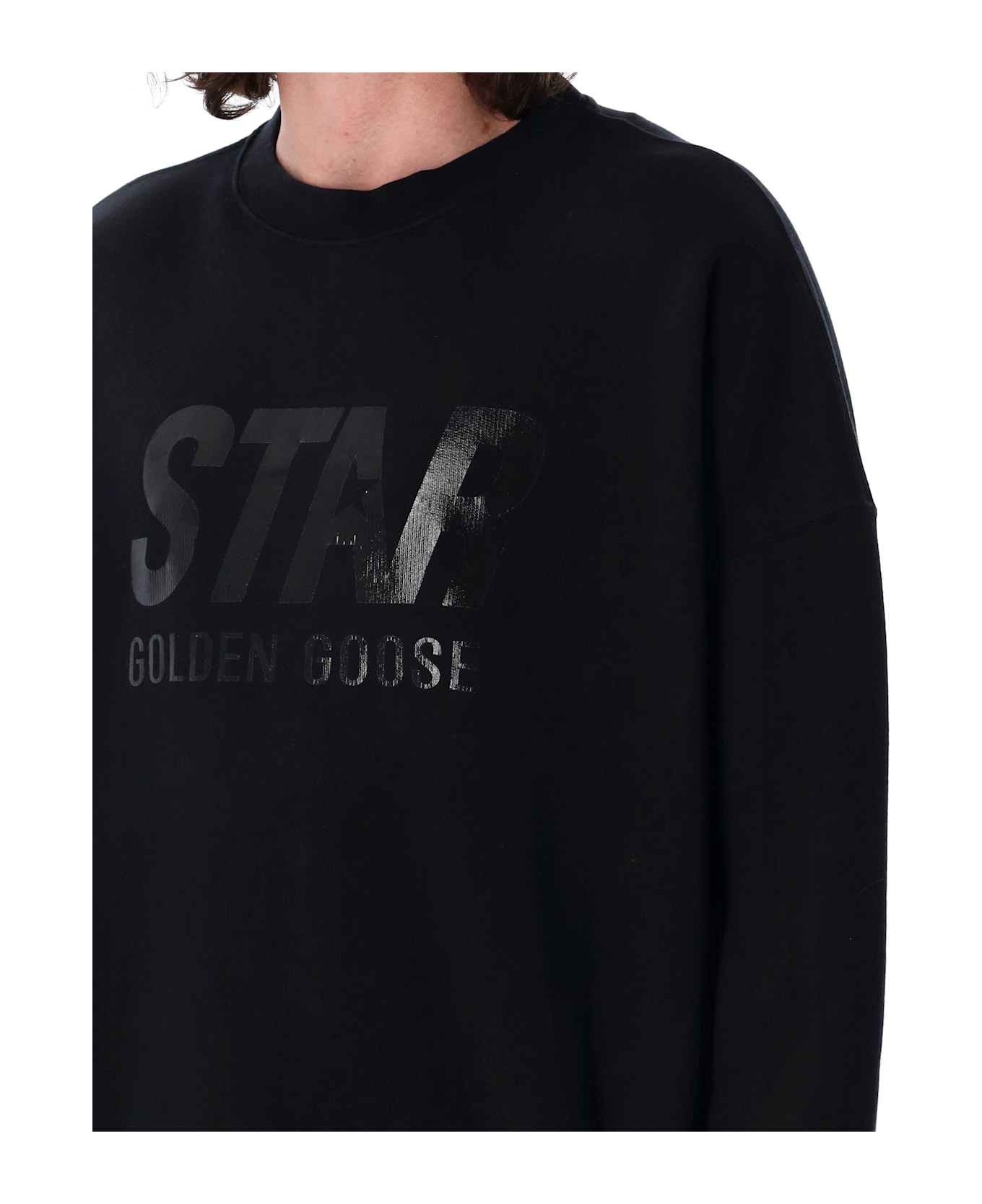 Crew Neck Star Logo - 3