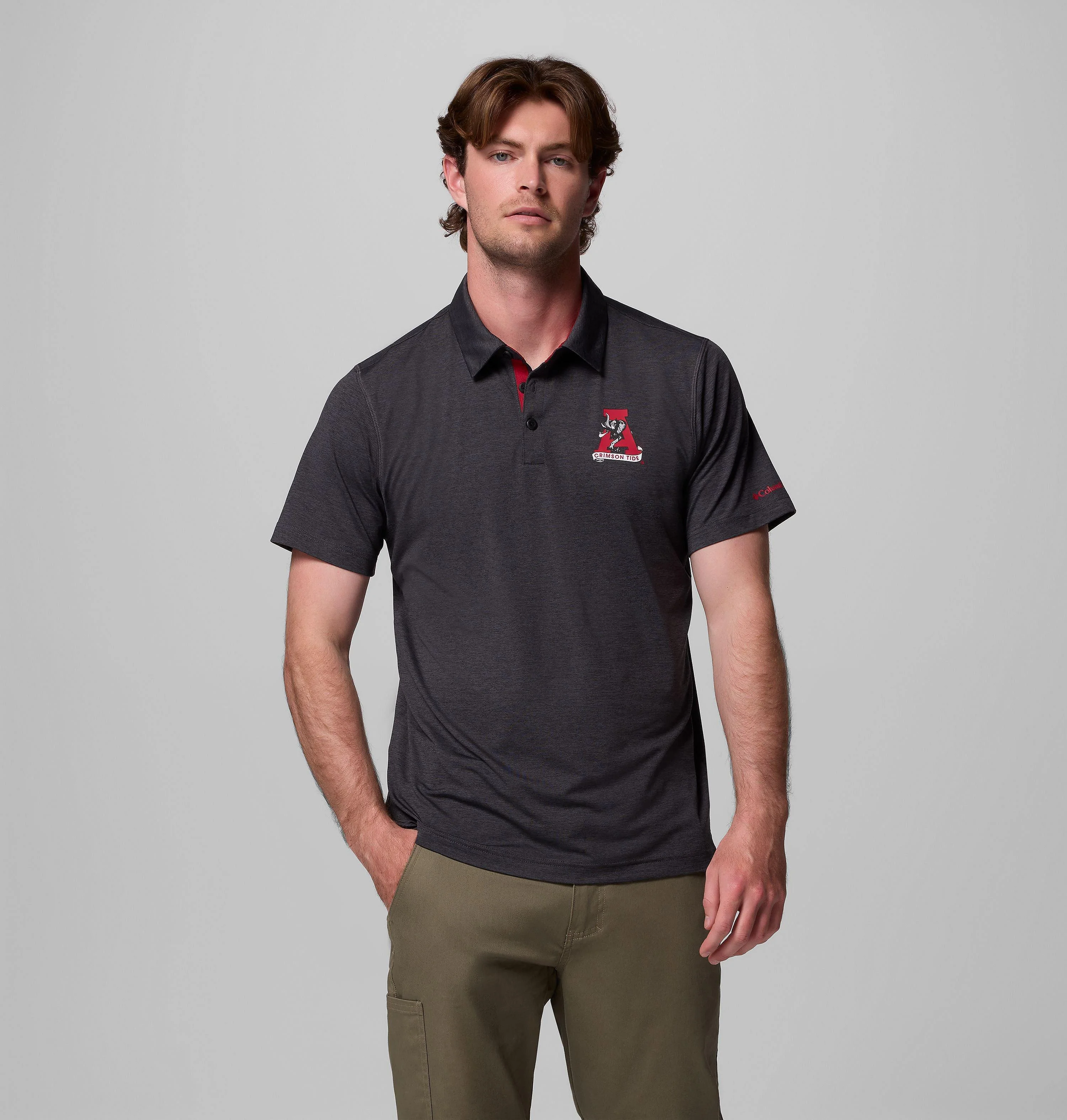 Men's Collegiate Tech Trail Polo - Alabama - 1