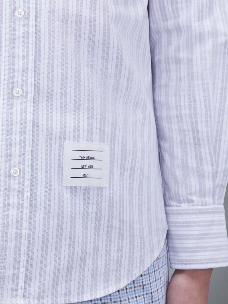 Stripe Oxford Armband Shirt 7