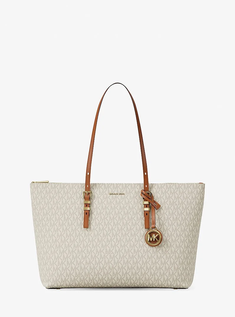 Quinn Large Signature Logo Tote Bag - 1