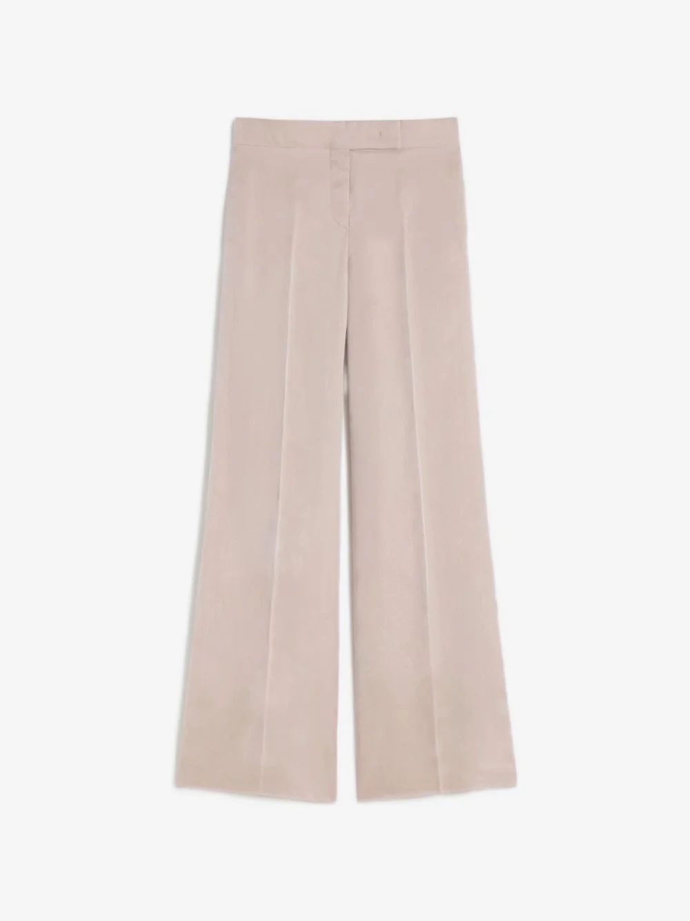 pressed-crease wide-leg trousers - 1
