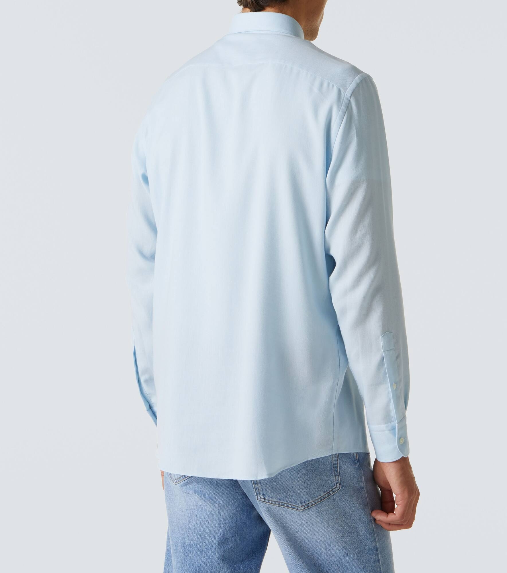 Cotton and cashmere shirt - 4