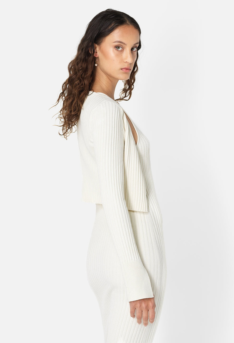 PIPER SILK RIB DRESS 1