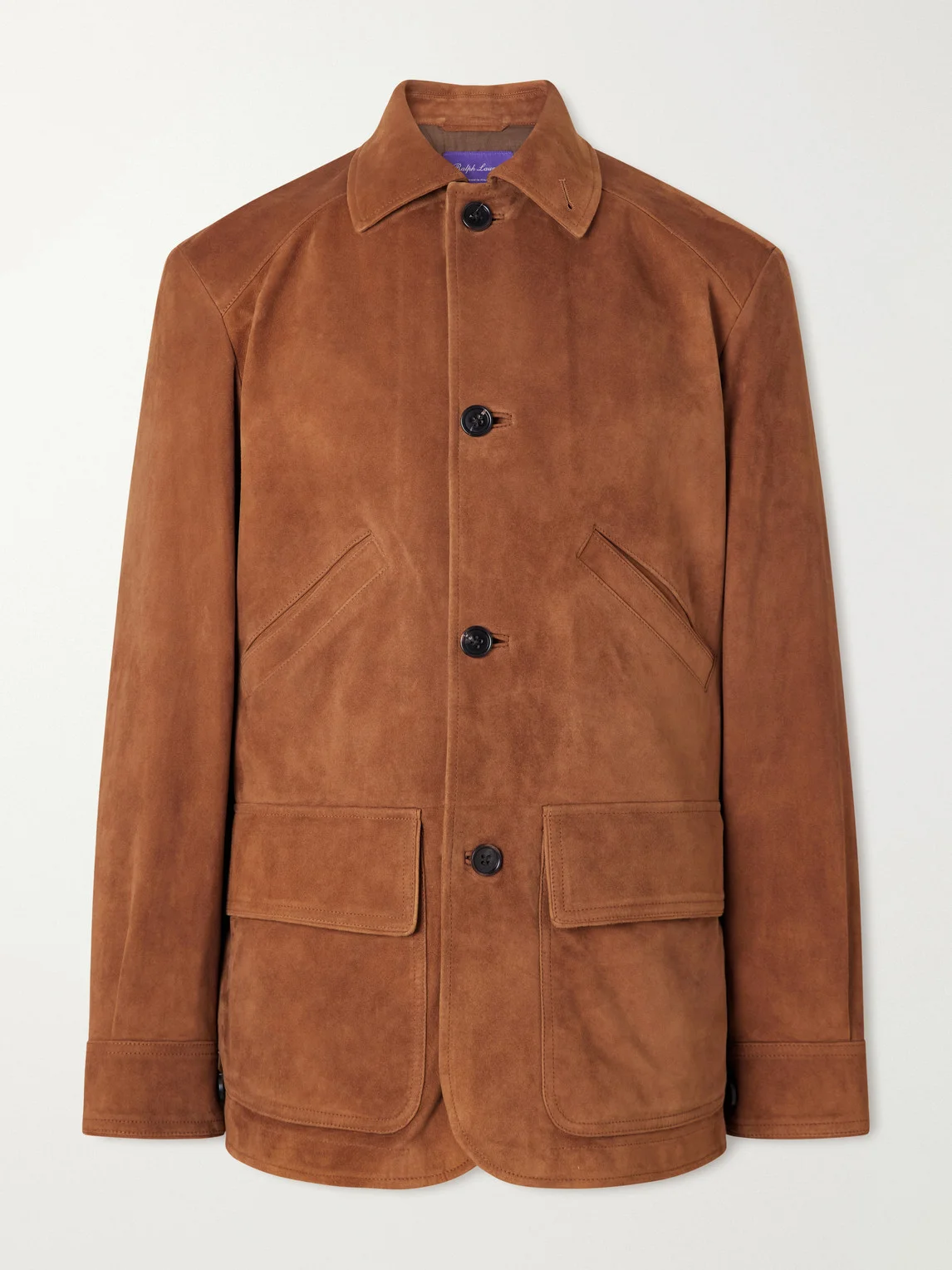 Hollis Panelled Suede Jacket - 1