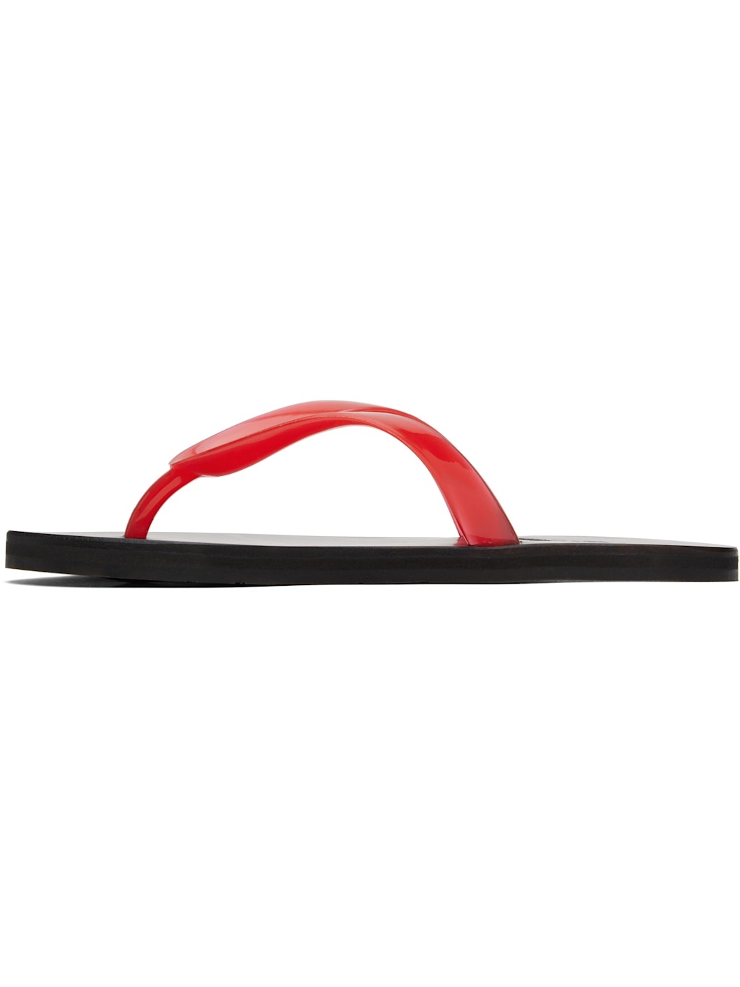Red Saionara Jelly Flip-Flops - 3