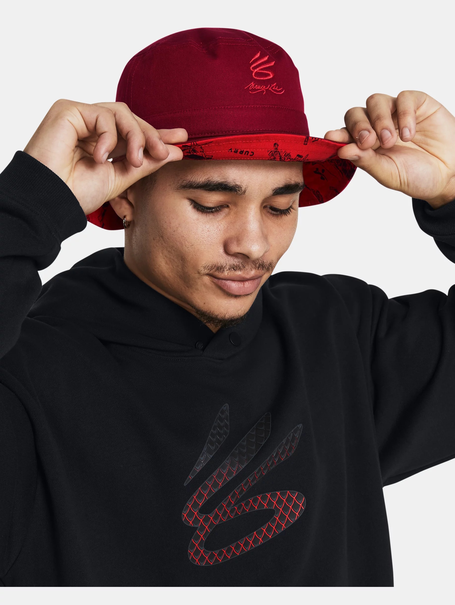 Unisex Curry x Bruce Lee Bucket Hat - 3