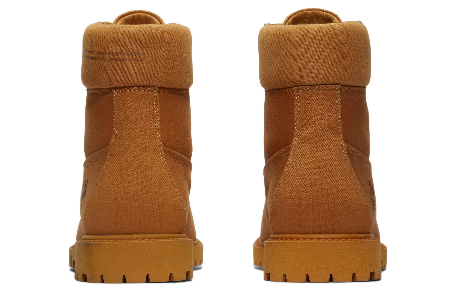 (WMNS) Timberland x Pangaia Waterproof 6 Inch Boots 'Wheat' A5XVY231 - 5