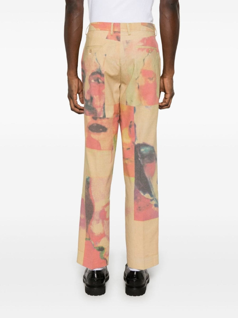 Collage Faces trousers 4
