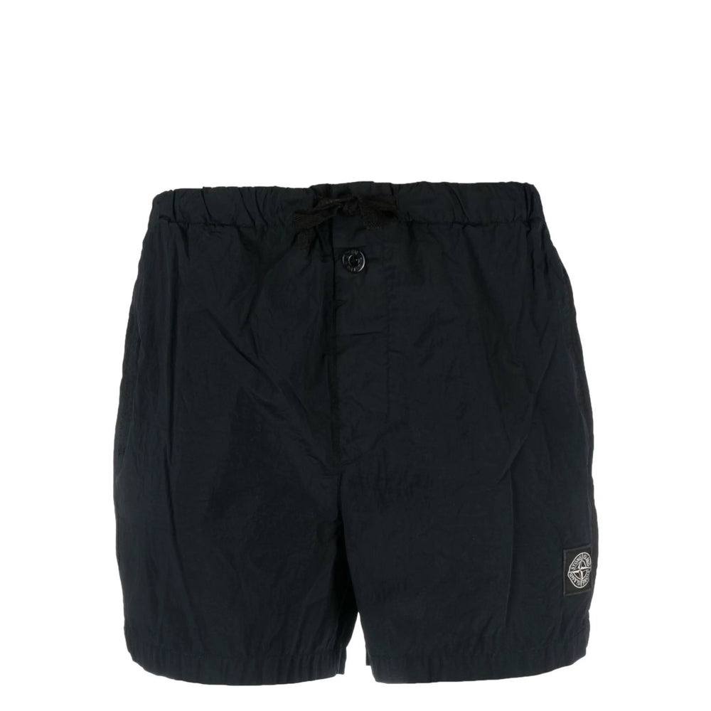 Stone Island Blue Beachwear - Swim Shorts Men - 1