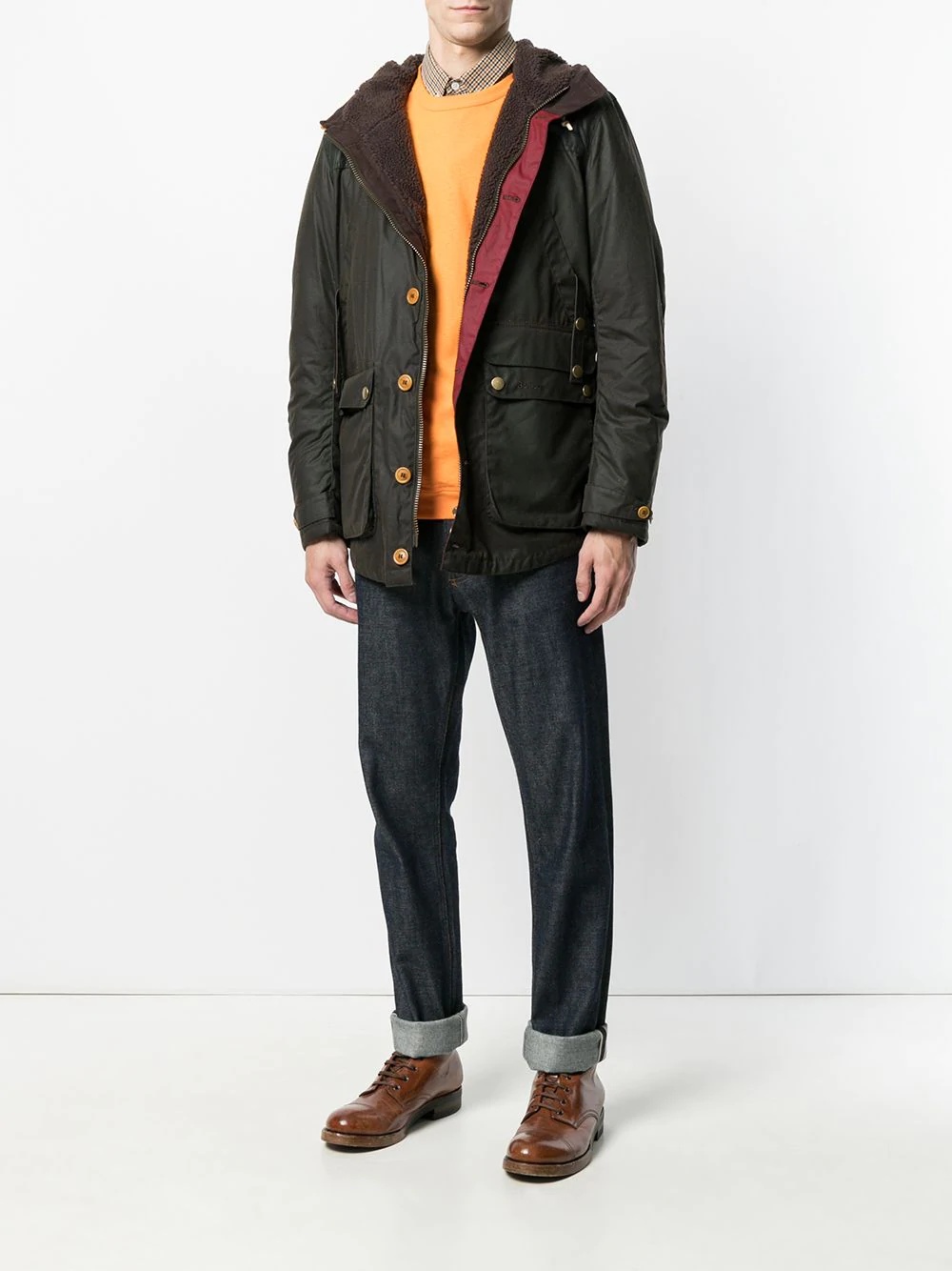 Game waxed parka jacket - 2