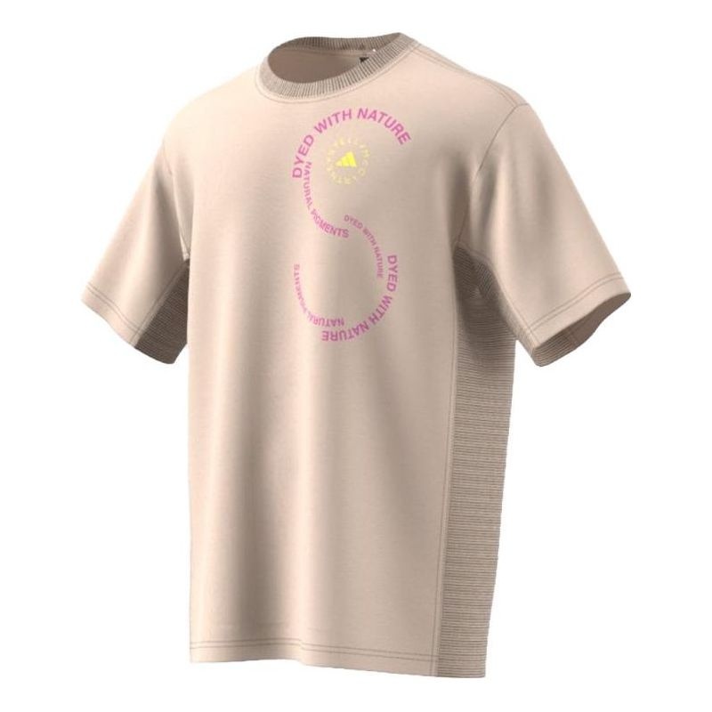 adidas By Stella McCartney Sportswear T-Shirt (gender neutral) 'Beige' IA7709 - 1