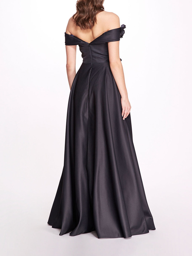 Marchesa DUCHESS SATIN BALL GOWN outlook