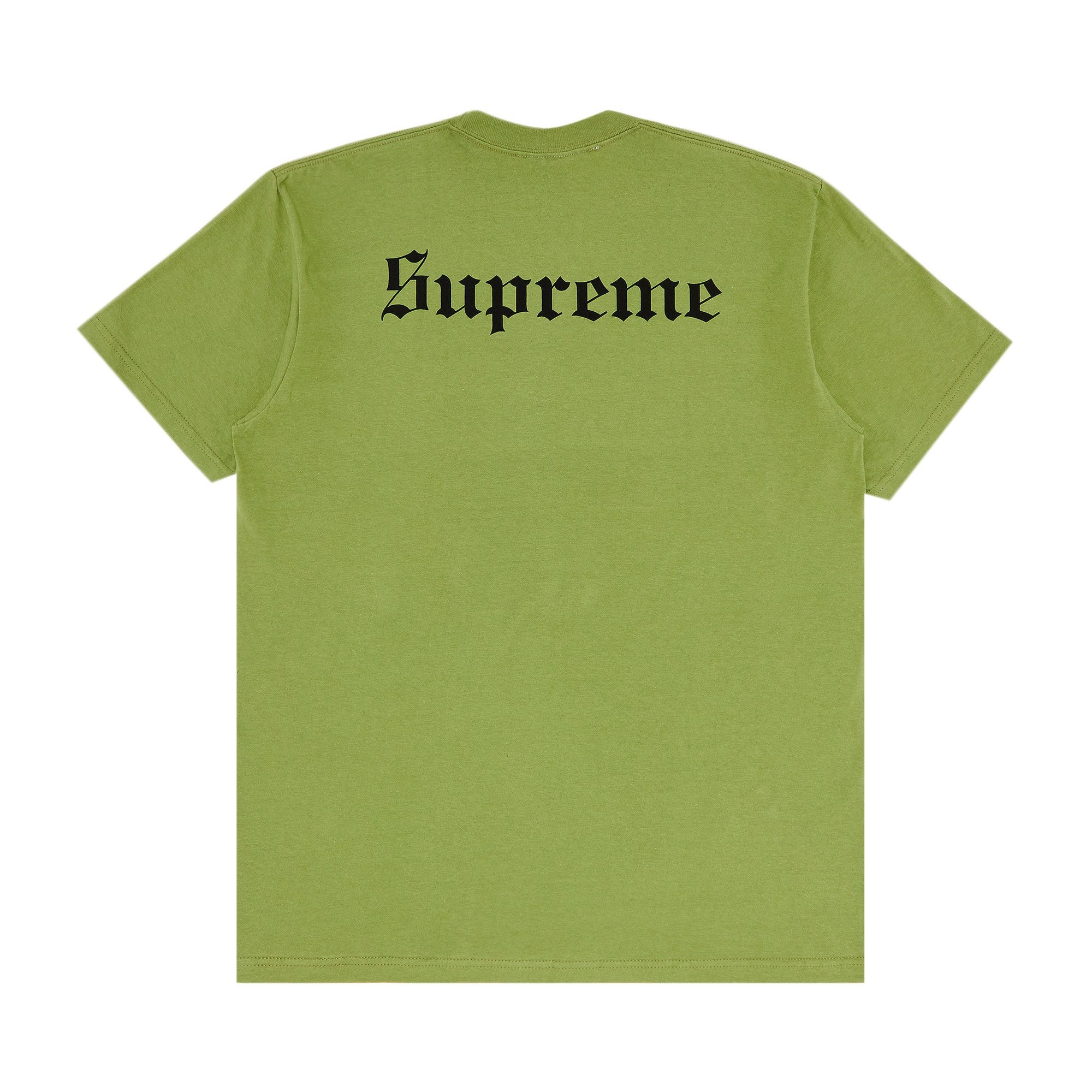 Supreme Snow White Tee 'Moss' - 2