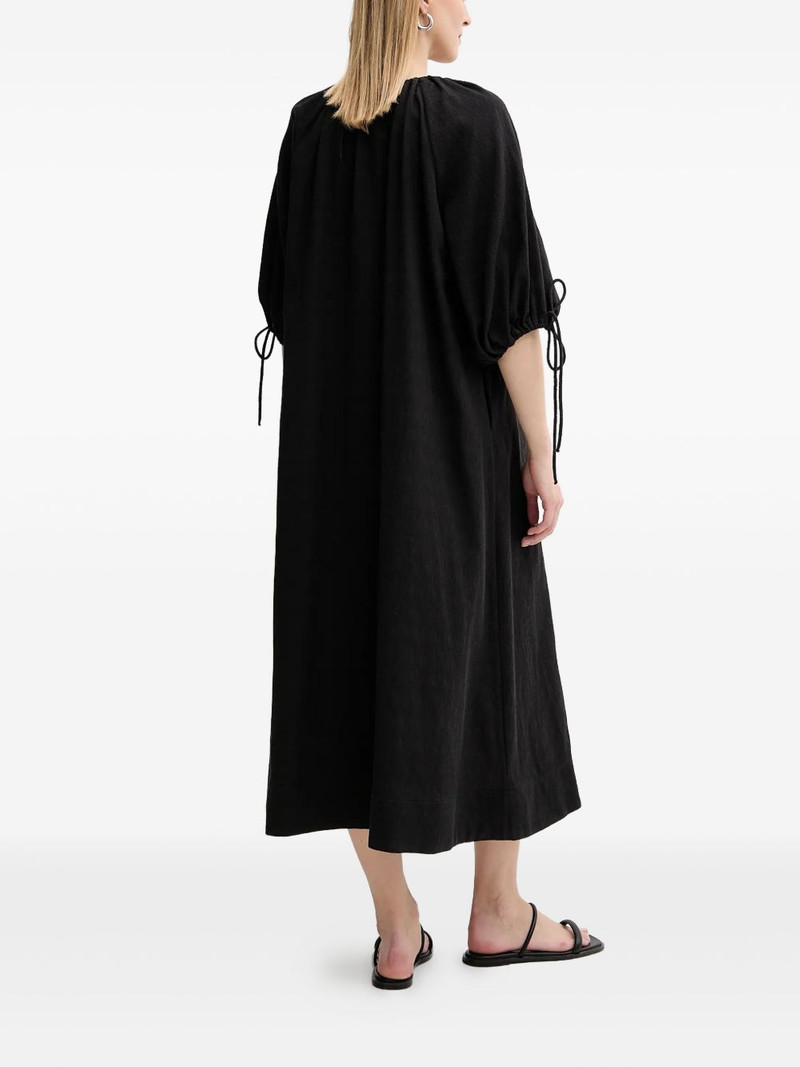 SAMSØE SAMSØE Samatera tie-detail midi dress outlook