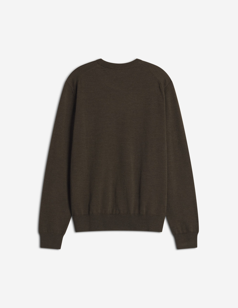 Maison Kitsuné CHILLAX FOX MERINO REGULAR JUMPER outlook